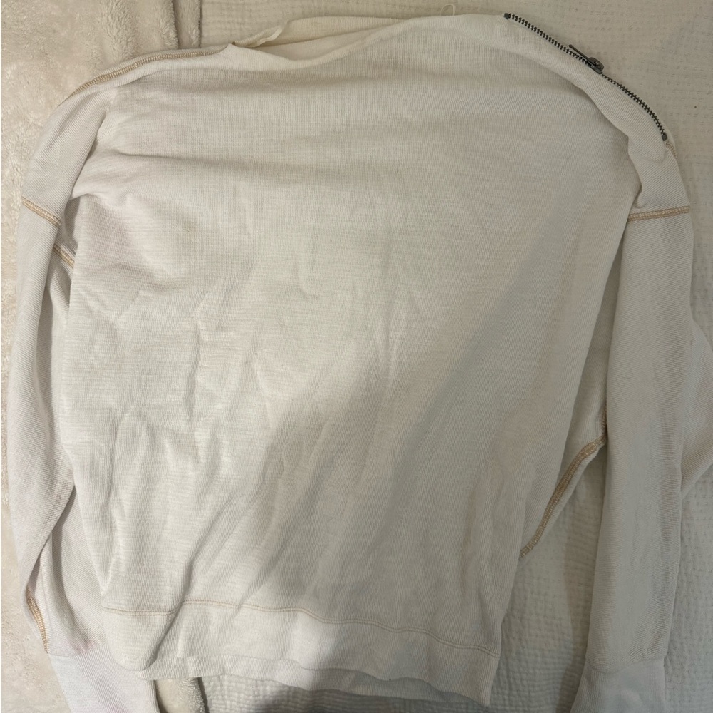 Free People White Sweater